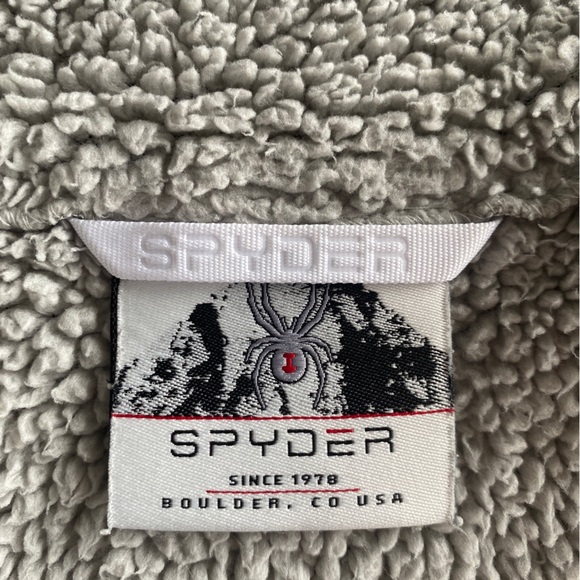 Spyder Active Sports Women's Bella Full Zip Sweater White and Grey Size Medium - Picture 10 of 16